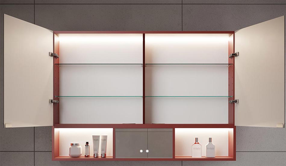 Praktischer Stauraum