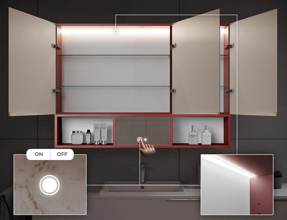 LED-Beleuchtung Interne LED- HintergrundBeleuchtung