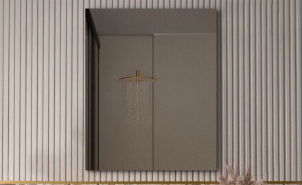 Rechteckige Spiegel ohne Beleuchtung