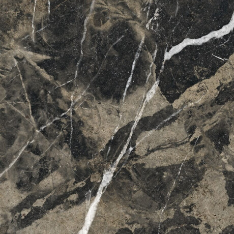 Glasierte Feinsteinzeugfliesen für den Boden, 60 x 120, schwarz mit goldenen Adern, glänzend, rektifiziert, A4H109 Pierre Black #34