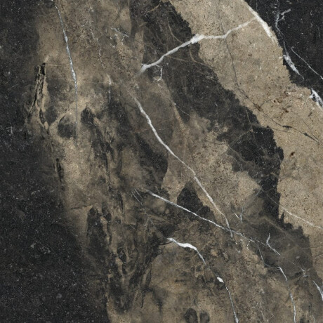 Glasierte Feinsteinzeugfliesen für den Boden, 60 x 120, mit goldfarbener Ader, matt, rektifiziert, A4H110 Pierre Black #39