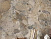 Großformatige Feinsteinzeugfliesen 120 x 280, Marmor, beige-grau, glänzend, A4H1111 Calda Ambrozia