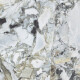 Großformatige Feinsteinzeugfliesen 120 x 280, weißer Marmor mit goldenen Adern, glänzend, A4H1117 Bellezza Bianca #1