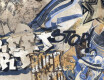 Glasierte Feinsteinzeugfliesen für den Boden, großformatig, 120 x 280 cm, beige, matt, rektifiziert, A4H255 City Graffiti Beige