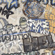 Glasierte Feinsteinzeugfliesen für den Boden, großformatig, 120 x 280 cm, beige, matt, rektifiziert, A4H255 City Graffiti Beige #6