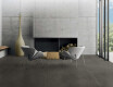 Glasierte Feinsteinzeugfliesen für den Boden, 60 x 120 cm, Beton, dunkelgrau, matt, rektifiziert, A4H327 Massive Dimgray