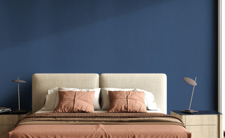 Glasierte Feinsteinzeugfliesen für den Boden, 60 x 120 cm, blau, matt, rektifiziert, A4H345, Mood Vivo