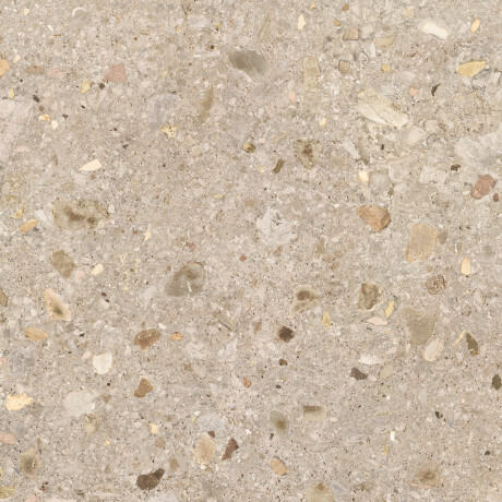 Glasierte Feinsteinzeugfliesen für den Boden, 120 x 120 cm, beige, Terrazzo, matt, rektifiziert, A4H407 Ceppo Di Gre Warm #2