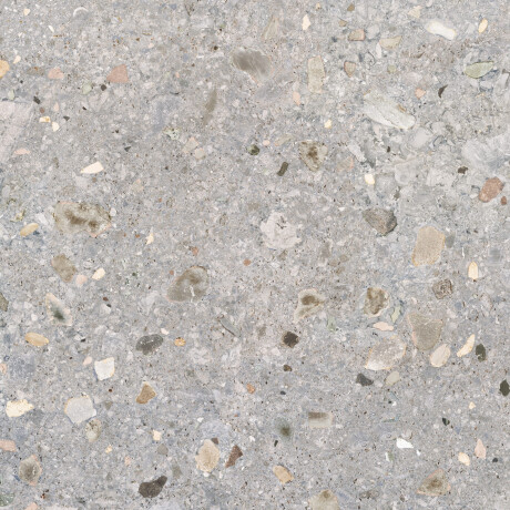 Glasierte Feinsteinzeugfliesen für den Boden, 120 x 120 cm, grau, Terrazzo, matt, rektifiziert, A4H417 Ceppo Di Gre Multi #4