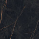 Feinsteinzeug „Bookmatch“ 120 x 280, schwarzer Marmor mit goldenen Adern, glänzend, A4H473 Sant Loreno #5