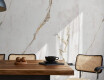 Bodenfliesen 60x120, Marmoroptik mit warmen Adern, matt, A4H633 Dubai Gold