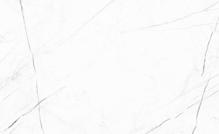 Großformatige Feinsteinzeugfliesen 120 x 280, weißer Marmor mit schwarzen Adern, glänzend, A4H679 Markina White