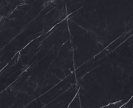 Großformatige Feinsteinzeugfliesen 120x280, schwarzer Marmor mit weißen Adern, matt, A4H688 Markina Black