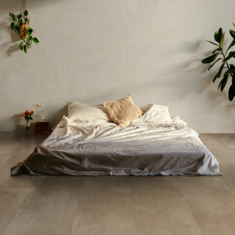 Großformatige Feinsteinzeugfliesen 120 x 280, Beton, Taupe, matt, A4H758 Louft Taupe #4