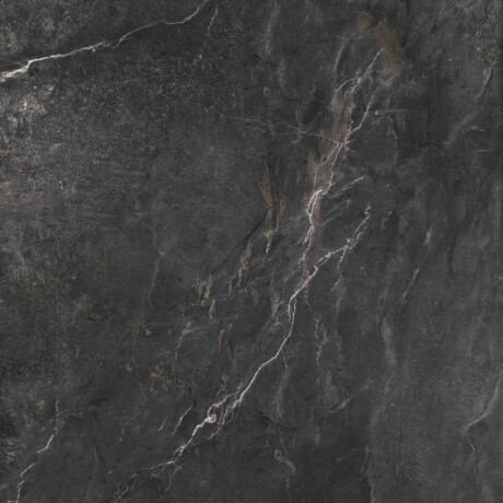 Glasierte Feinsteinzeugfliesen für den Boden, 60 x 120 cm, schwarz matt, rektifiziert, A4H85 Iroc Black #9