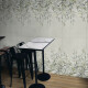 Wandfliesen 60 x 120 cm, grau mit Blumenmustern, matt, A4H918 Flower #3