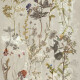 Wandfliesen 60 x 120 cm, grau mit Blumenmustern, matt, A4H919 Glame #1