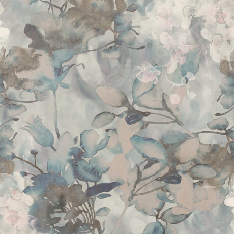 Wandfliesen 60 x 120 cm, grau mit Blumenmustern, matt, A4H921 Jam #1