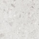 Glasierte Feinsteinzeugfliesen für den Boden, 60 x 120, Ivory, hellgrau, matt, rektifiziert, A4H95, Terrazzo #1