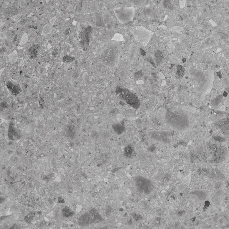 Glasierte Feinsteinzeugfliesen für den Boden, 60 x 120, Grey (grau), matt, rektifiziert, A4H97, Terrazzo #1