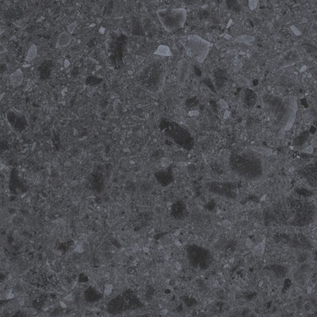 Glasierte Feinsteinzeugfliesen für den Boden, 60 x 120, Anthrazit matt, rektifiziert, A4H98, Terrazzo #2