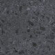 Glasierte Feinsteinzeugfliesen für den Boden, 60 x 120, Anthrazit matt, rektifiziert, A4H98, Terrazzo #2