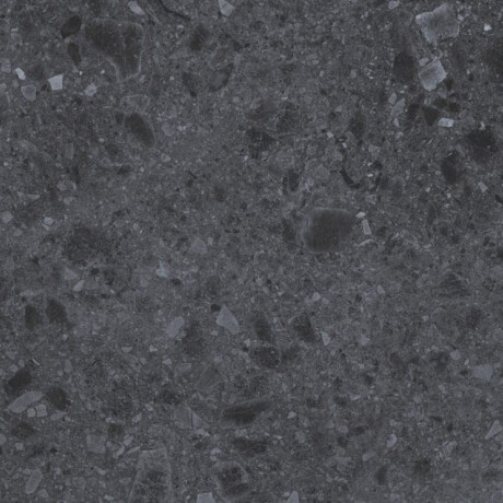 Glasierte Feinsteinzeugfliesen für den Boden, 60 x 120, Anthrazit matt, rektifiziert, A4H98, Terrazzo #6