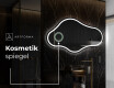 Unregelmäßiger asymmetrischer Spiegel mit LED Beleuchtung C223 #4