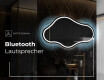 Unregelmäßiger asymmetrischer Spiegel mit LED Beleuchtung C223 #5
