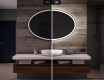 Horizontaler Badspiegel mit LED Beleuchtung L74 #5