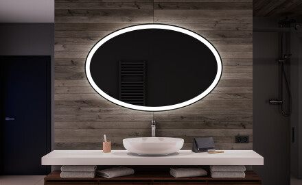 Horizontal Badspiegel Mit LED Beleuchtung L74