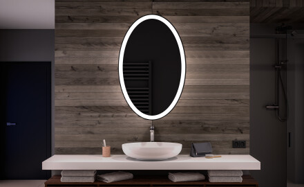 Vertikaler Badspiegel mit LED Beleuchtung L74