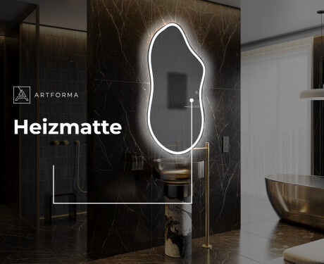 Wandspiegel Beleuchtet unregelmäßige Form F222 #8
