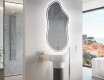 Unregelmäßiger Spiegel mit LED Beleuchtung F223