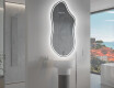 Unregelmäßiger Spiegel mit LED Beleuchtung F223 #9