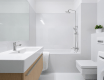 Rainshower Dokos mit Wannenbatterie Chrom