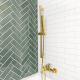 Badewannenbatterie Glamour gold #2
