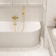 Badewannenbatterie Glamour gold #5
