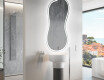 Unregelmäßiger Spiegel mit LED Beleuchtung K222