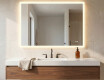 Rechteckiger Badspiegel mit Licht LED  mit Dual color, Touch Schalter, Heizmatte #9