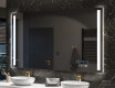 Rechteckiger Badspiegel mit LED Beleuchtung L02 #10