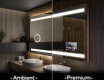Rechteckig Badspiegel Mit LED Beleuchtung L09 #1