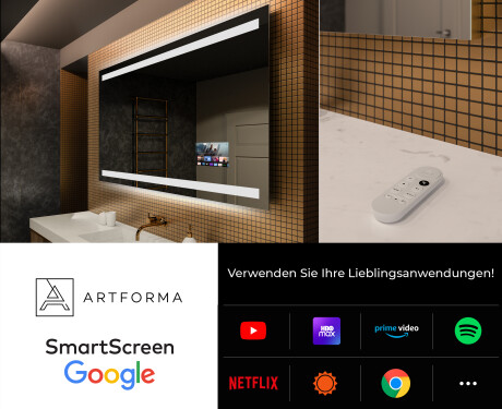 Rechteckiger Badspiegel mit LED Beleuchtung L09 #4