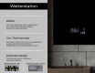Rechteckiger Badspiegel mit LED Beleuchtung L12 #5
