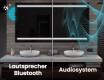 Rechteckiger Badspiegel mit LED Beleuchtung L23 #5