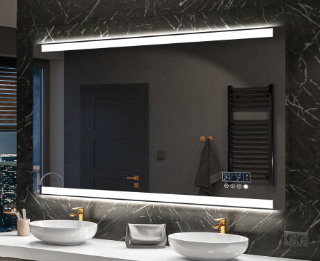 Rechteckiger Badspiegel mit LED Beleuchtung L47 #10
