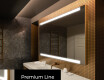 Rechteckiger Badspiegel mit LED Beleuchtung L47 #3