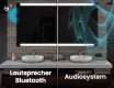 Rechteckiger Badspiegel mit LED Beleuchtung L47 #5