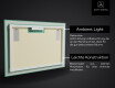 Rechteckig Badspiegel Mit LED Beleuchtung L58 #2