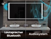 Rechteckiger Badspiegel mit LED Beleuchtung L61 #5